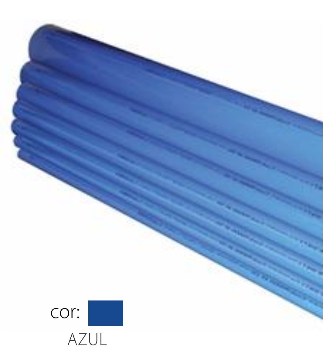 Tubo azul para redes de ar comprimido